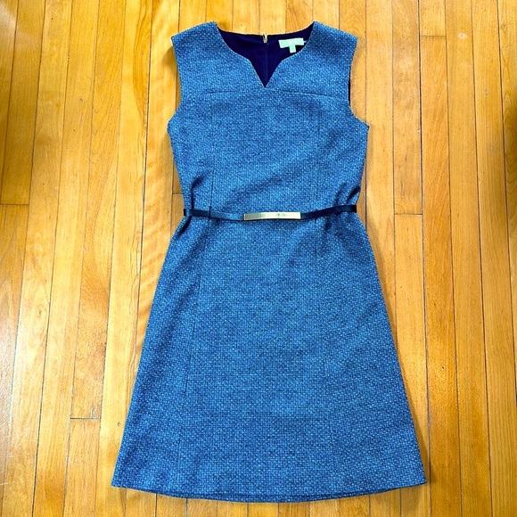 Tory Burch Dresses & Skirts - Tory Burch Tweed Dress With Belt Size Small